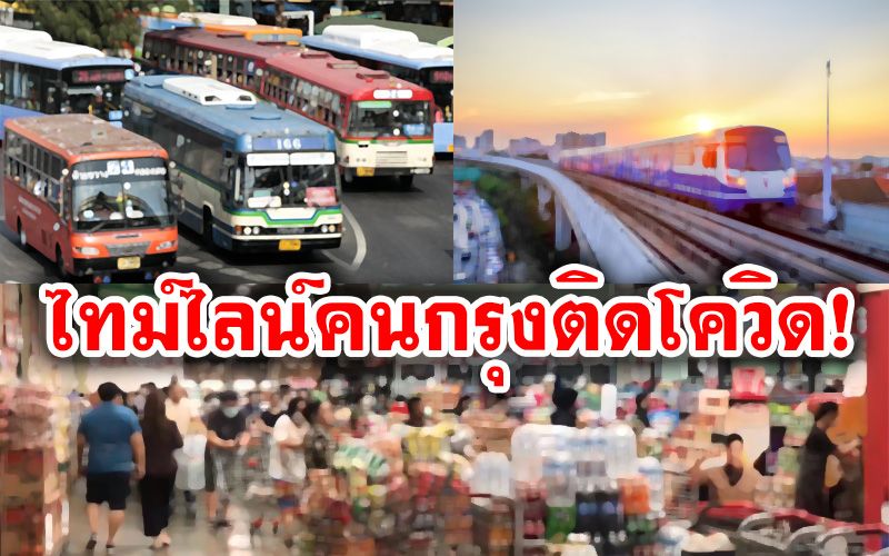 เปิดไทม์ไลน์ผู้ติดเชื้อโควิดทั้ง22รายในกรุงเทพฯ พบเดินทางไปหลายพื้นที่
