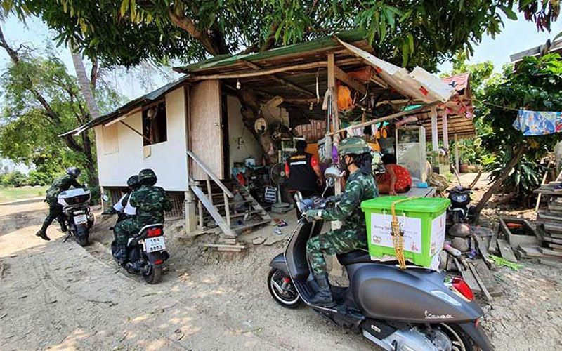 ผบ.ทบ.จัดทหารชุด Army delivery  ลงช่วยชุมชนที่เดือดร้อน​รับมือโควิด-19