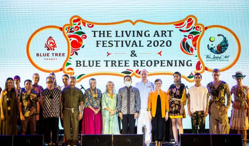 เปิดเทศกาลงานศิลป์ส่งท้ายปี ฉลองการกลับมาของ ‘บลูทรี ภูเก็ต’