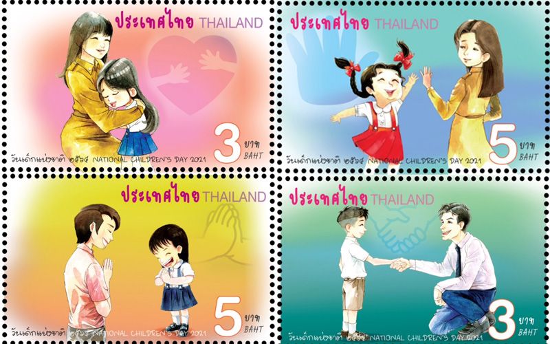 ไปรษณีย์ไทยเปิดตัวแสตมป์ชุดเด็กสุดน่ารักจากโลกออนไลน์