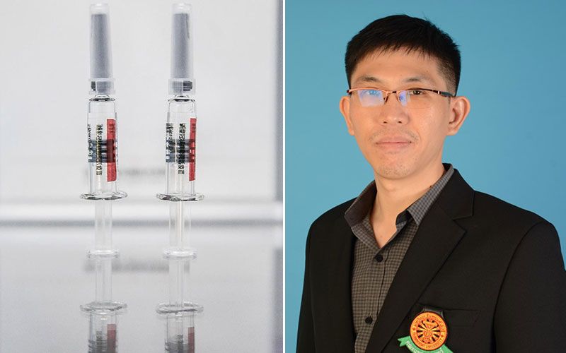 แพทย์ มธ.ยันวัคซีนจีน'ซิโนแวค'มีประสิทธิภาพ เผยป้องกันป่วยโควิดได้78%