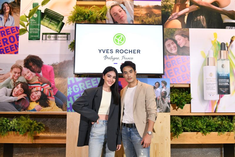 Yves Rocher (อีฟ โรเช่) คว้าตัว 'ใหม่-ดาวิกา โฮร์เน่ Friends of Yves Rocher และ 'บอย-ปกรณ์'มานั่งแท่นพรีเซ็นเตอร์
