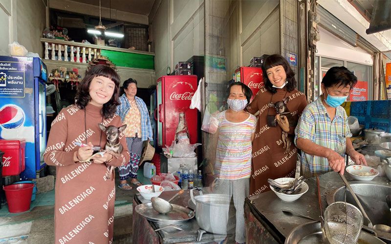 สาวเจ้าของสุนัขเหมาร้านก๋วยเตี๋ยวเลี้ยง 7 วัน หลังป้าเจ้าของร้านเก็บได้ปฎิเสธรับเงินแสน