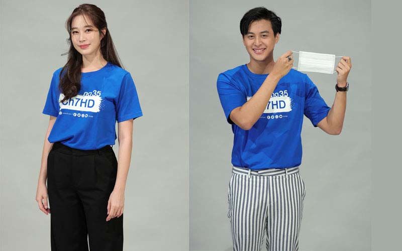 ‘ฐิสา-บูม-ฮาน่า’ นำทีมนักแสดง ช่อง 7HD ร่วมรณรงค์เข้มข้น สู้ภัยโรคโควิด-19