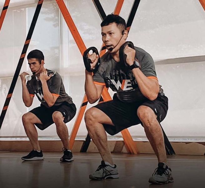วี ฟิตเนสฯ เปิดคลาสไลฟ์สด  สอนออกกำลังกาย ‘WE SWEAT OFF’