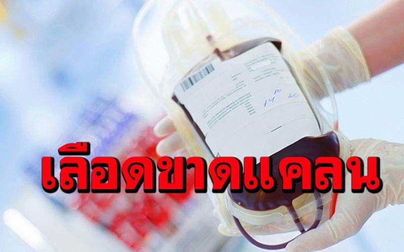 เลือดขาดแคลนหนัก! รพ.ศิริราชวอนบริจาคด่วน เหลือสำรองไม่เกิน 4-5 วัน