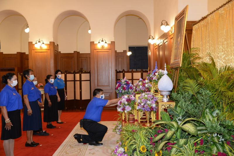 คณะบุคคล ประชาชน หน่วยงานต่างๆ ลงนามถวายพระพร'กรมสมเด็จพระเทพฯ'