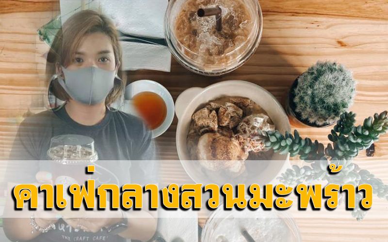 สาว ป.เอกจบนอก เปิดร้านคาเฟ่กลางสวนมะพร้าวสร้างรายได้