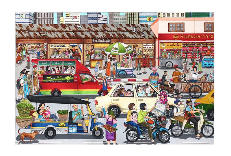 ครั้งแรกกับ Virtual Exhibition นิทรรศการงานศิลป์  ซื้อภาพการกุศลผ่าน E-Commerce ผลงานเยาวชนกับอินทัช