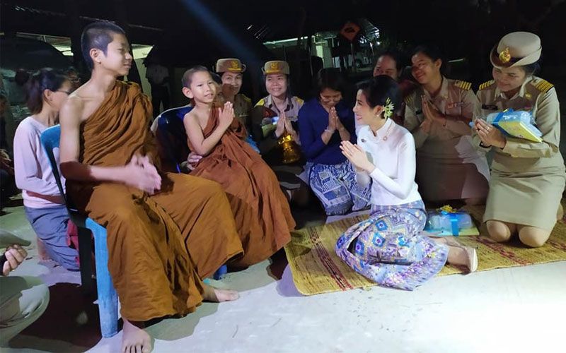 'เจ้าคุณพระสินีนาฏ' ปวารณาตนเป็นโยมอุปัฏฐาก สามเณรอุทุมพร