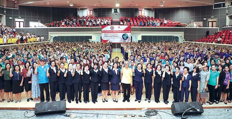 วันคล้ายวันสถาปนายุวกาชาด‘99 สู่ 100 ปี ยุวกาชาดไทย’