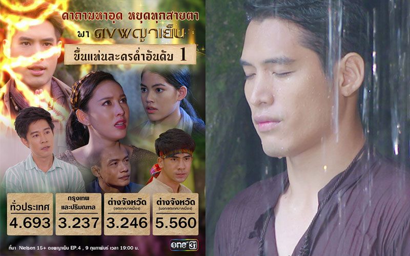 'ดงพญาเย็น' กวาดเรตติ้งสุดปัง!ขึ้นแท่นละครค่ำอันดับ 1