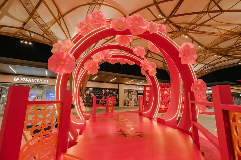 สยามพรีเมี่ยมเอาท์เล็ต กรุงเทพ  เนรมิตบรรยากาศเสริมเฮงรับปีวัวทอง