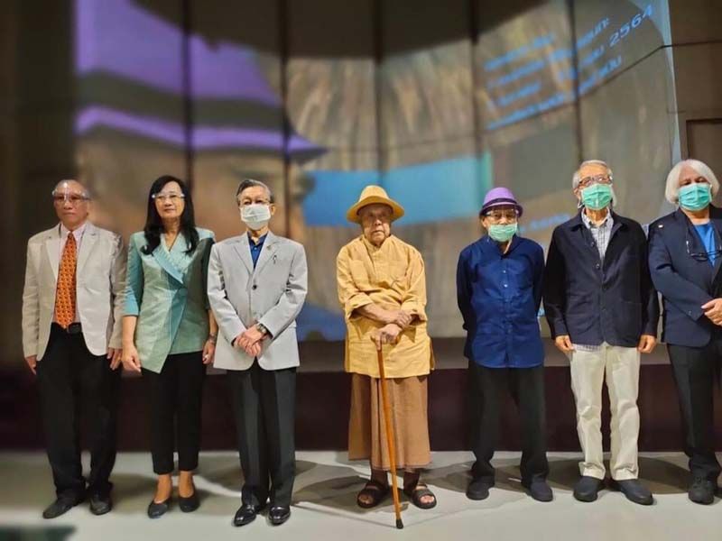 นิทรรศการศิลปะ‘7 รอบนักษัตร ปรีชา อรชุนกะ’  ศิลปินแนวนามธรรม ยุคบุกเบิกของไทย