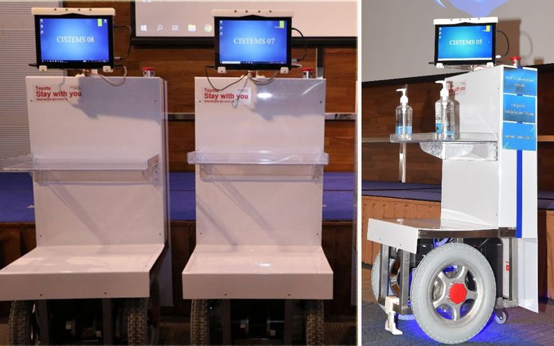 โรงพยาบาลรามาและโตโยต้า ร่วมพัฒนาหุ่นยนต์ช่วยผจญโควิด  : อาทร จันทวิมล