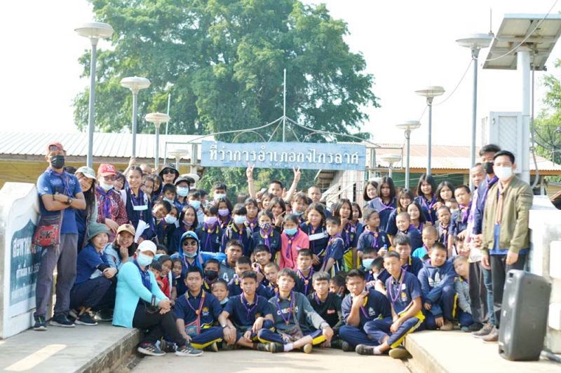 ลงพื้นที่เรียนประวัตศาสตร์จากปราชญ์ชาวบ้าน  โรงเรียนวัดกกแรต ย้อนรอยกงไกรลาศ ศึกษา