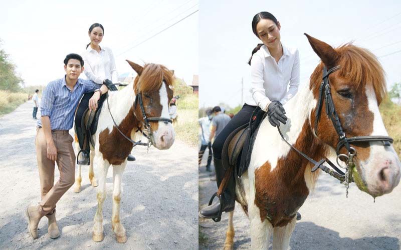 ‘พอร์ช’ชวน‘นาว’ขี่ม้า ฉบับคนคุ้นเคย