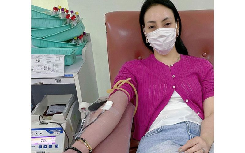 ปลอดภัยทุกจุด  ‘ตั๊ก-บงกช’ ชวนบริจาคเลือด  เพื่อต่อชีวิตเพื่อนมนุษย์