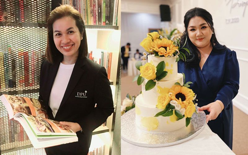 Cake Homemade by Me&Mom ร้านเบเกอรี่ศิษย์เก่า DPU  จากความรู้ในห้องเรียน...สู่ความสำเร็จในชีวิต