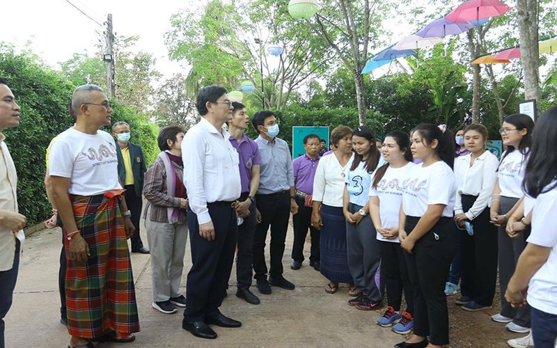 อว.-สจด. นำนักศึกษาโครงการ U2T ทำงานกับพิพิธภัณฑ์ชุมชนมีชีวิต ชูเศรษฐกิจสร้างสรรค์ สร้างรายได้ให้ชุมชน