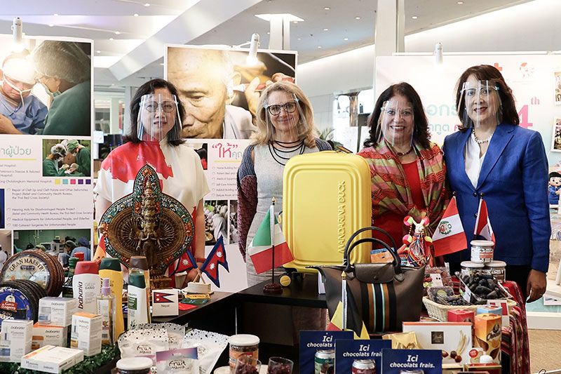 ‘งานออกร้านคณะภริยาทูต ครั้งที่ 54’เพื่อการกุศลแห่งปี  มหกรรมสินค้านานาชาติ ช้อปออนกราวด์-ออนไลน์ ครบ 55 ประเทศ