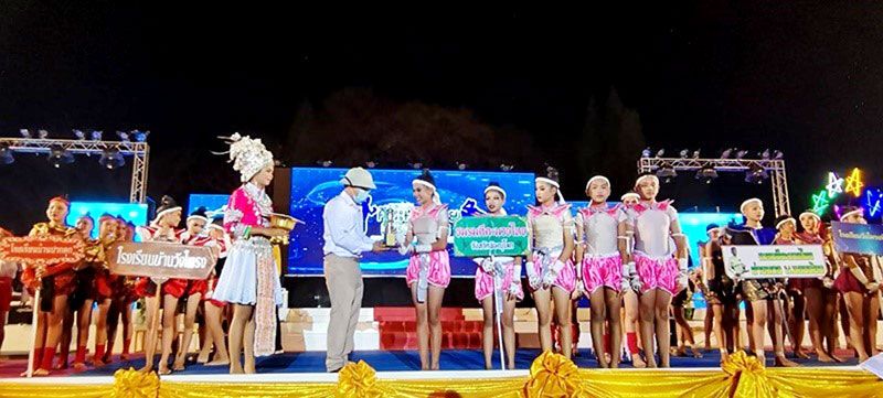 โรงเรียนบ้านวังโพรง ขึ้นแท่นคีตะมวยไทย  คว้า 3 รางวัลรวด ในงานมะขามหวานเพชรบูรณ์