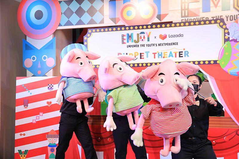 EMJOY ดิ เอ็มควอเทียร์ ชวนสนุกกับนิทานหุ่นมือสุดน่ารัก