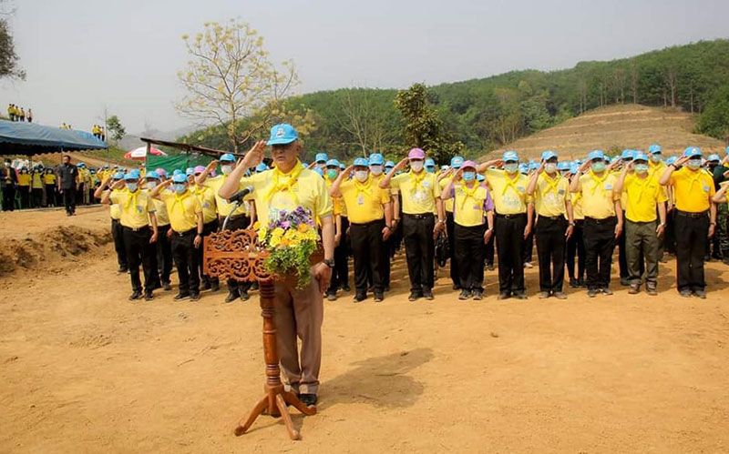 เปิดโครงการจิตอาสาต้านภัยแล้ง จังหวัดน่าน ปี 2564