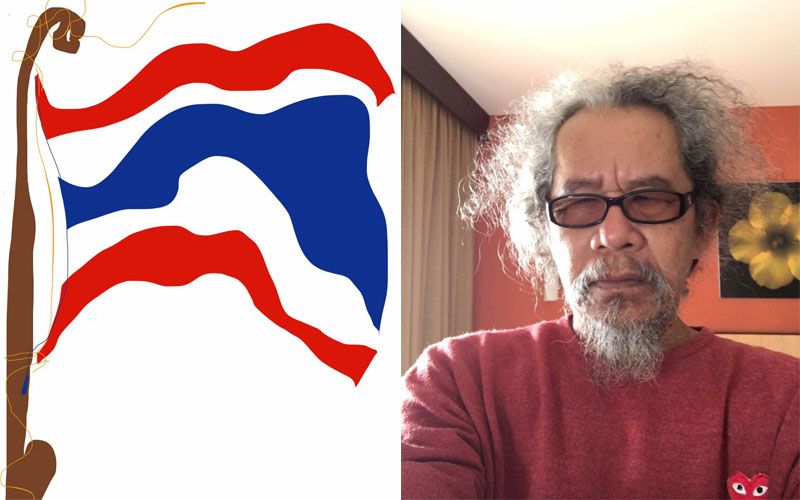 'น้าหงา'ลั่นเกิดมาก็หลายปีดีดัก รู้สึกอยากเขียนรูปธงชาติ