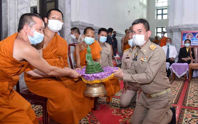 ‘ผู้ว่าฯฉะเชิงเทรา’เป็นประธานพิธีอ่านตราตั้งผู้ช่วยเจ้าอาวาสวัดโสธร