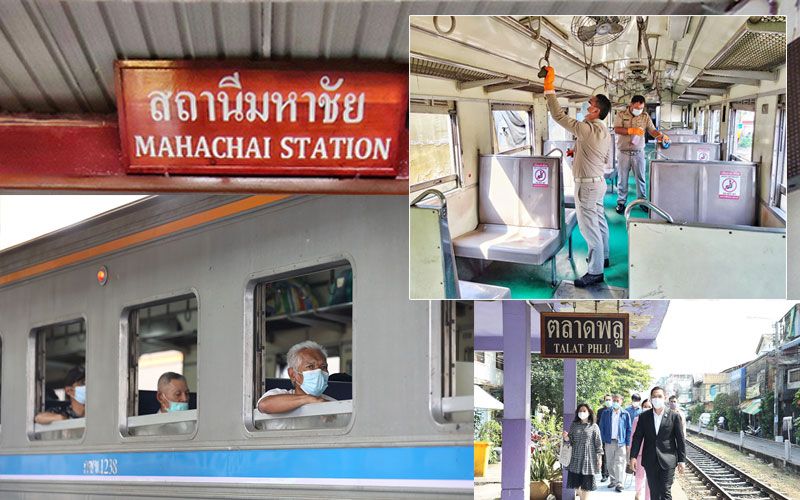 รฟท.เปิดเต็มรูปแบบ42ขบวน! รถไฟสาย'วงเวียนใหญ่-มหาชัย'และ'บ้านแหลม-แม่กลอง'