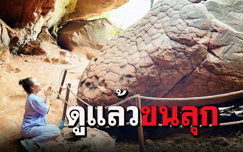 ดูไปขนลุกไป! คลิป'ลาล่า'เกิดขึ้นเองแบบไม่ได้ตั้งตัว ขณะไหว้ขอพรปู่ย่าถ้ำนาคา