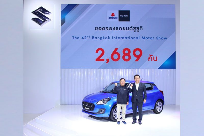 NEW SUZUKI SWIFT-XL7 ยังร้อนแรง! กวาดยอดจองมอเตอร์โชว์ทะลุเป้า