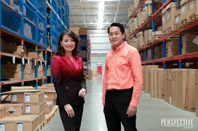 'เปอร์'ควงหญิงเก่ง 'จีรพร'ทัวร์อาณาจักรแสนล้านเผยปมเส้นทางก้าวเป็นผู้นำธุรกิจลอจิสติกส์