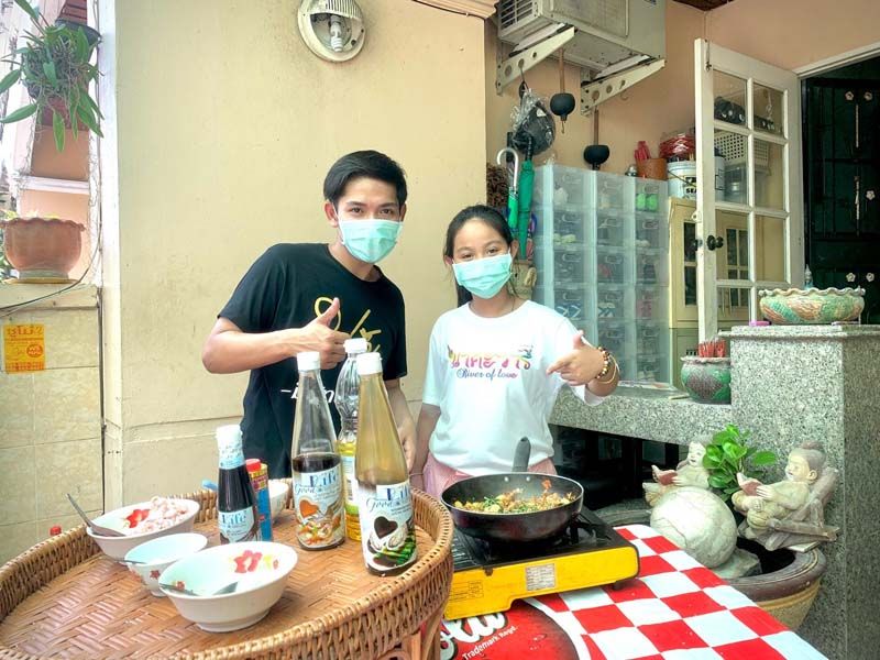 ‘ปลื้ม-ปาล์ม’สองพี่น้องสายบันเทิง เผยกิจกรรมง่ายๆ ช่วงโควิด-19