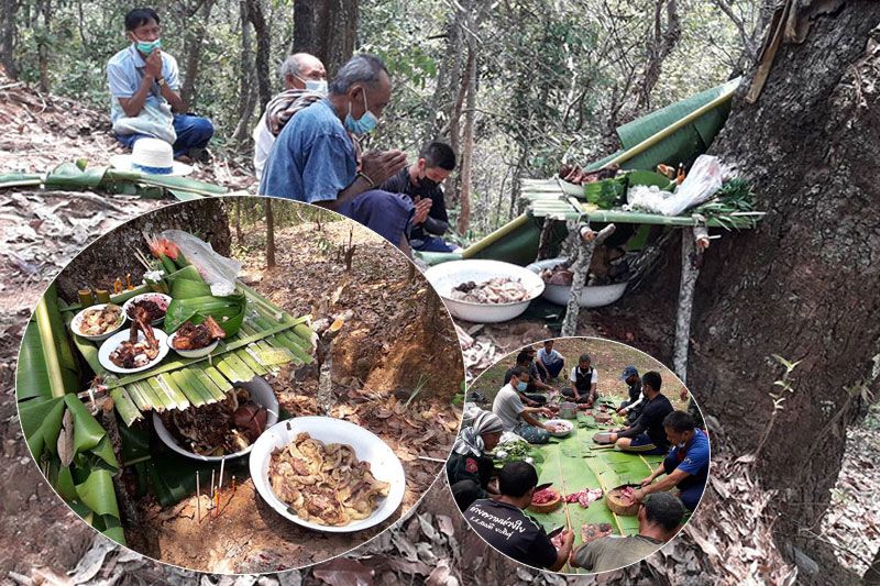 ชุมชนกะเหรี่ยงบ้านแม่ปิง เซ่นไหว้'ผีเจ้าป่า'เชื่อปกปักรักษา คนลบหลู่มีอันเป็นไป