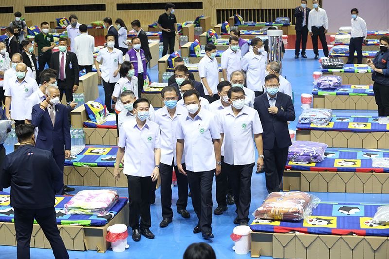 ‘หมอหนู’ประกาศ 1 สัปดาห์ไม่มีผู้ป่วยโควิดตกค้างที่บ้าน เล็งปรับรพ.สนามรับวอล์คอินฉีดวัคซีน