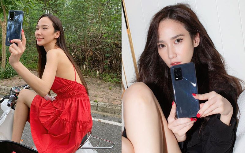 ส่องภาพสวย 'อั้ม-พัชราภา'ทุกไลฟ์สไตล์ลงตัวด้วยrealme 8 5G