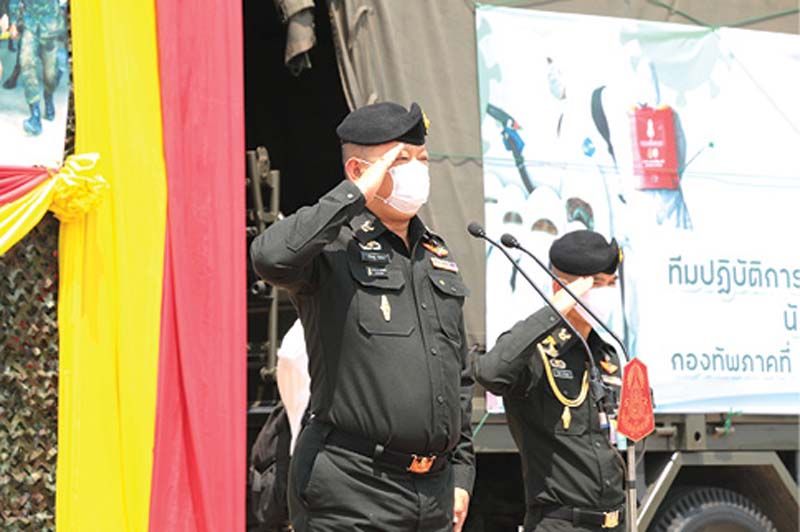 สกู๊ปพิเศษ : แม่ทัพภาคที่3ส่งทีมปฏิบัติการฉุกเฉินด้านการแพทย์  ‘นักรบชุดขาว ร่วมใจ ช่วยสู้ภัย COVID-19’  เสริมทัพแนวหน้าสู้ศึกโควิด-19 สมรภูมิ ‘เชียงใหม่’
