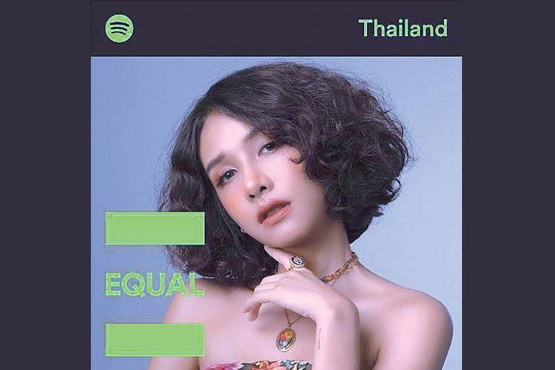 ศิลปินไทยติดชาร์ต Spotify คนแรก สนับสนุนความเท่าเทียมของผู้หญิงในดนตรี