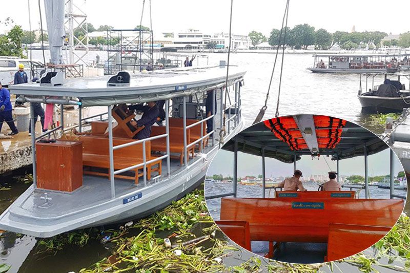 ทัพเรืออัพเกรด! เรือข้ามฟากโบราณเป็นไฟฟ้า ทดลองรับส่งผู้โดยสารข้ามฝั่งเจ้าพระยา