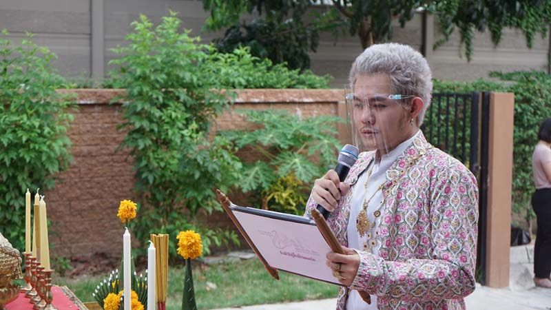 ‘เก่ง-ธชย’ ขับเสภาถวายปู่เวสสุวรรณ