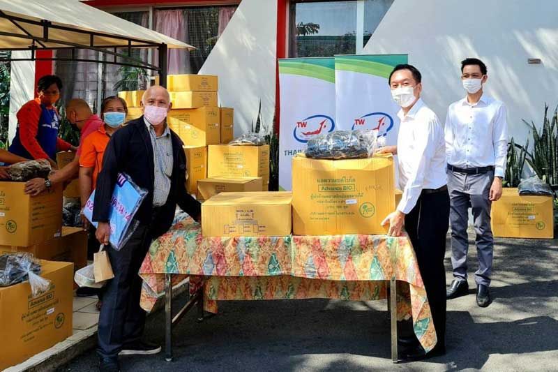 ไทยเวิลด์แวร์โพลีโพรดักส์ 'ปันน้ำใจ ขอคนไทยช่วยคลองเตย' ช่วงวิกฤตโควิด