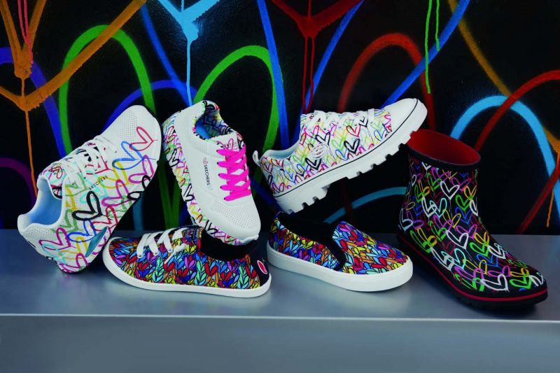 SKECHERS x JGoldcrown  รังสรรค์งานกราฟฟิตี้'เลิฟ วอลล์'สู่สตรีทแฟชั่น