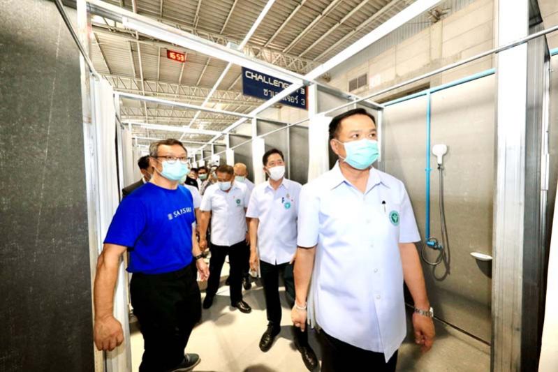 แสนสิริจับมือพันธมิตรเร่งสร้างห้องอาบน้ำสำหรับผู้ป่วยโควิด-19