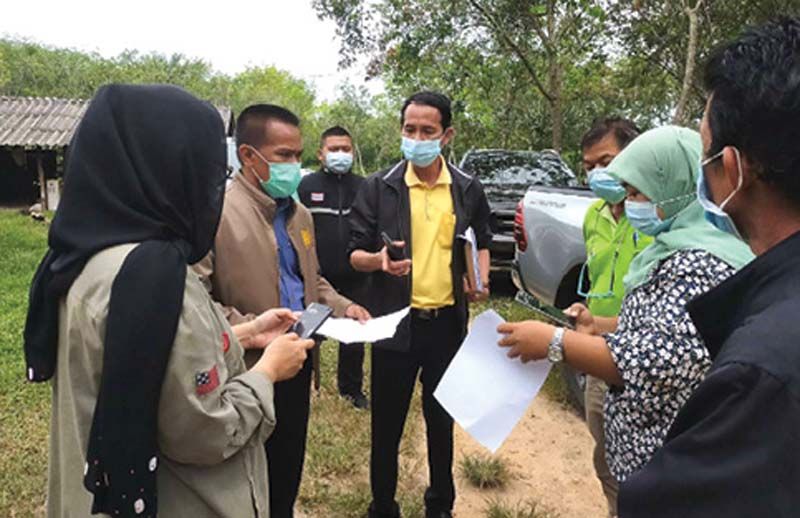 รายงานพิเศษ : ‘ศอ.บต.’จับมือ‘อบจ.สงขลา-ผู้นำท้องที่’  ช่วยเหลือเกษตรกรระบายผลผลิตฟักทอง