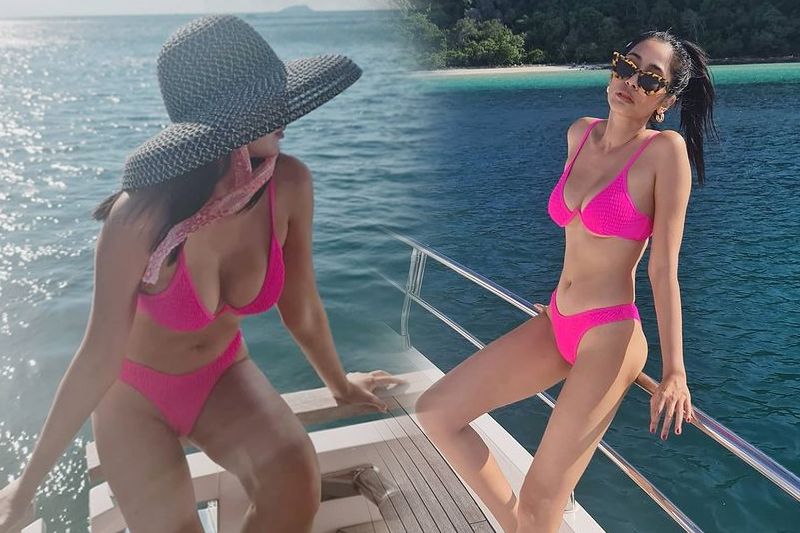 ส่องความแซ่บ'แพง ภิชาภัช' อวดหุ่นเป๊ะในชุดว่ายน้ำ