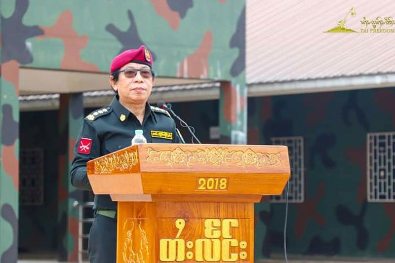'เจ้ายอดศึก'นำกองทัพกู้ชาติแห่งรัฐฉาน จัดพิธีวันสถาปนากองทัพปีที่ 63