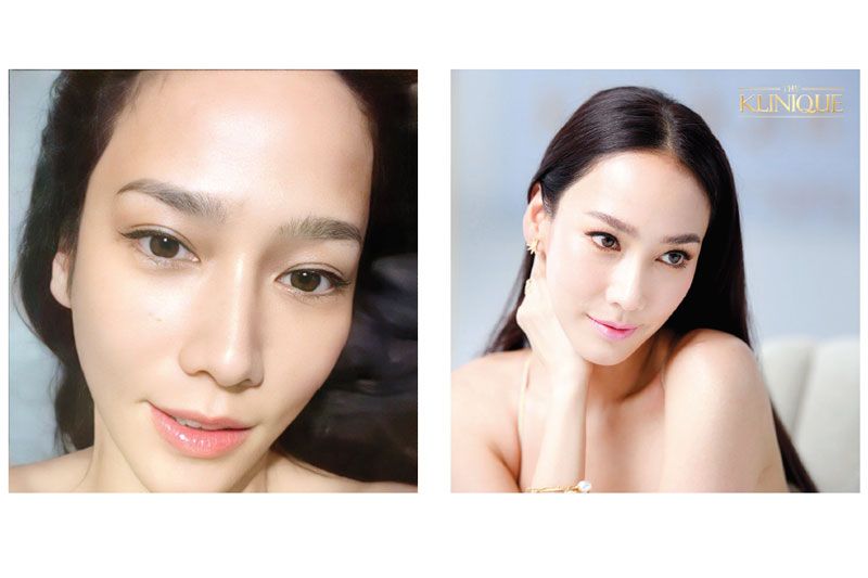 ‘อั้ม-พัชราภา’โชว์หน้าสดออร่ากระจาย