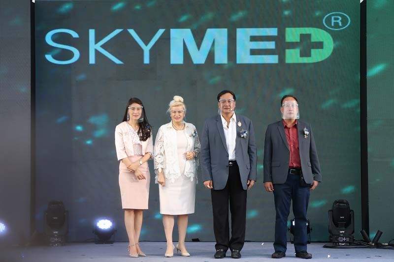 บริษัทเมืองเศรษฐกิจพอเพียงเปิดโรงงาน ‘SKYMED’ ศรีราชา ผลิต ‘ยาพระราชทานจากฟ้า’ สานต่อแนวคิดเศรษฐกิจพอเพียง